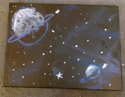 Galaxy painting