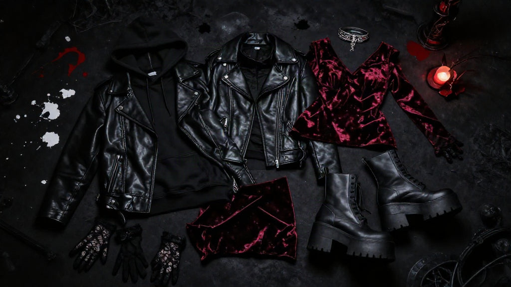 How to Build a Gothic Outfit: Layering Your Dark Aesthetic Hoodie, from Lace to Leather