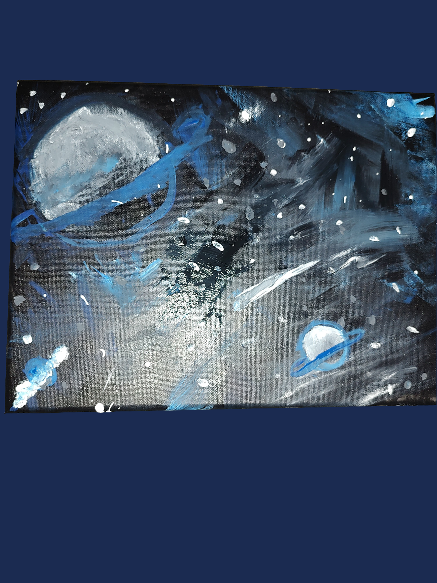 Galaxy painting